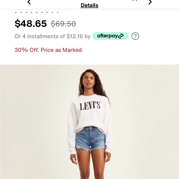 Levi’s 501 cut off shorts - Picture 4 of 7